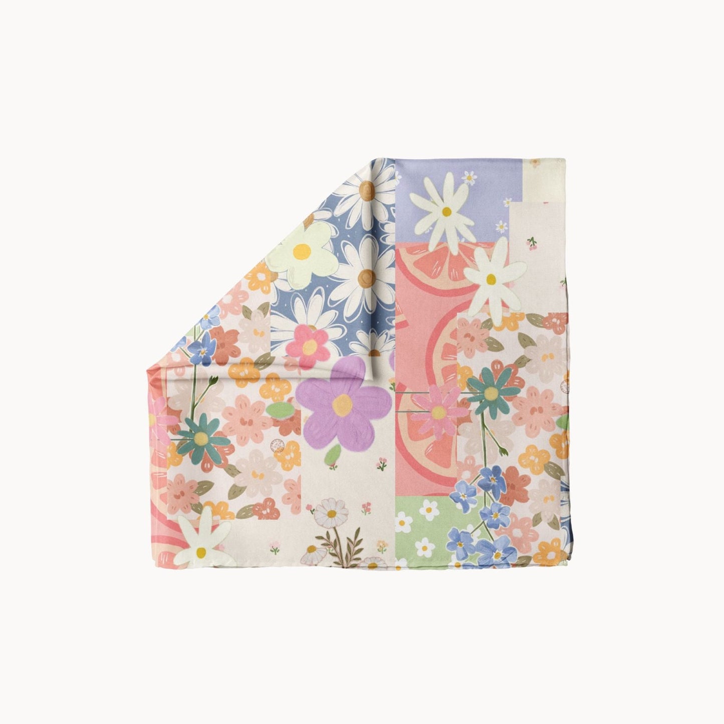 floral style headscarf